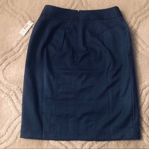 NWT Navy Pencil Skirt Worthington